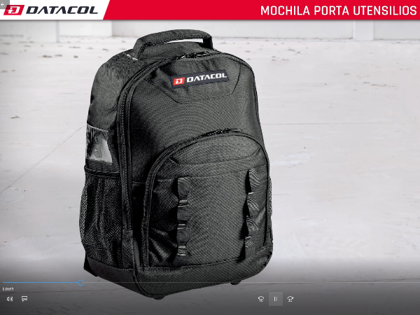 Mochila porta utensilios poliéster 900D 510224 | DATACOL